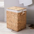 Rounded Weave Rattan Hampers