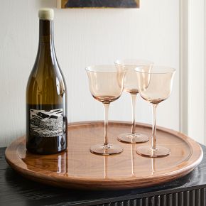 Harlan Lacquer Wood Tray | West Elm