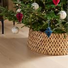 Open Weave Zig Zag Tree Collar - Natural