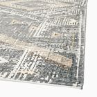 Hand-Knotted Triangle Motif Rug