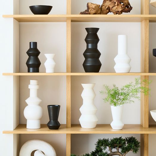 Totem Ceramic Vases | West Elm