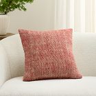 Two Tone Chunky Linen Pillow Cover