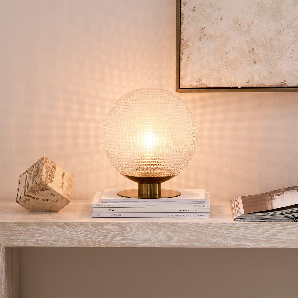 Edie Prismatic Table Lamp (10"–14")