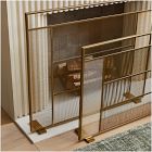 Fine Line Fireplace Screen