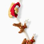 Santa's Sleigh Felt Garland