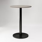 Orbit Restaurant Round Bar Table - Quartz