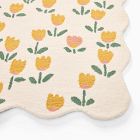 Tulip Scalloped Rug
