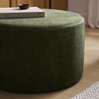 Emmett Round Drum Ottoman