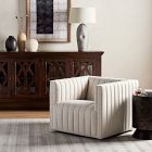 Anniina Channeled Swivel Chair