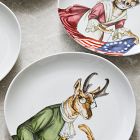 Dapper Animal Patriotic Salad Plates