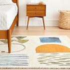 Watercolor Exploration Low Maintenance Rug