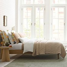 Woven Diamond Bedding