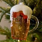 Beer &amp; Wine Glass Ornaments