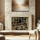 Contemporary Fireplace Screen
