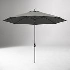 Premium 11' Round Outdoor Patio Umbrella - Rustproof Aluminum Tilt Frame