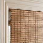 Custom Bamboo Blackout Roman Shade
