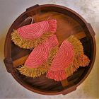 Floc Raffia Parade Wall Hanging