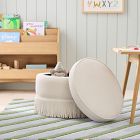Fringe Storage Ottoman