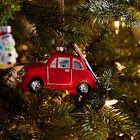 Glass Fiat Ornament