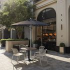 Premium Contract Grade 9' Round Outdoor Patio Umbrella - Rustproof Aluminum Frame