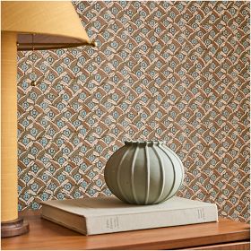 Pierce & Ward Floral Lattice Peel & Stick Wallpaper