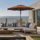 Premium Contract Grade 9' Round Outdoor Patio Umbrella - Rustproof Aluminum Frame