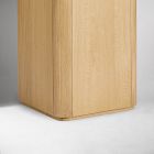 Adhara Square Travertine Side Table (14')