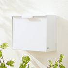 Post &amp; Porch Cubby Wall Mounted Mailbox