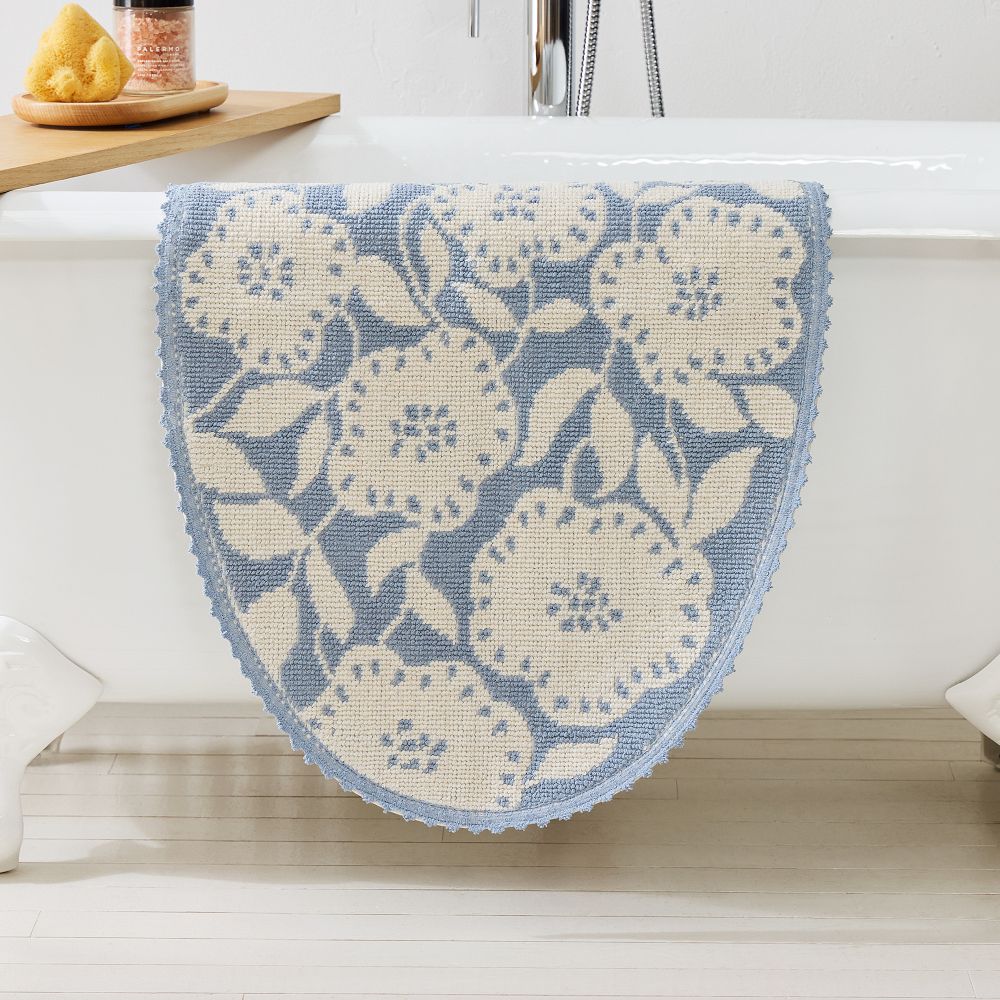 Floral Bath Mat
