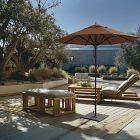 Premium Contract Grade 7.5' Round Outdoor Patio Umbrella - Rustproof Aluminum Frame