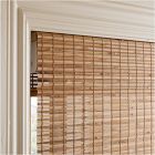 Custom Bamboo Unlined Roman Shade