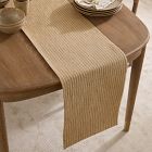 Metallic Rattan Runner
