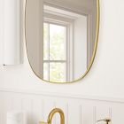 Rounded Edge Bath Mirror
