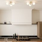 Holling 3-Light Flush Mount (15")