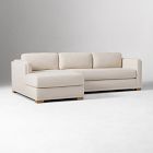 Nassau Thin Arm 2-Piece Chaise Sectional (111")