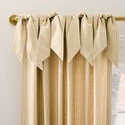 Pierce &amp; Ward Cotton Linen Stripe Curtain
