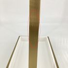 Open Box: Modern Resin Stone Vanity Mirror - Antique Brass