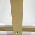 Open Box: Modern Resin Stone Vanity Mirror - Antique Brass