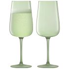 Arc Contrast Champagne Flutes (Set of 4)