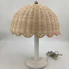 Open Box: Rattan Bubble Table Lamp (17&quot;)