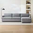 Haven 2-Piece Sleeper Sectional w/ Storage Chaise (115")