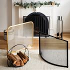 Parallel Lines Fireplace Screen