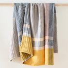Double Cloth Plaid Throw