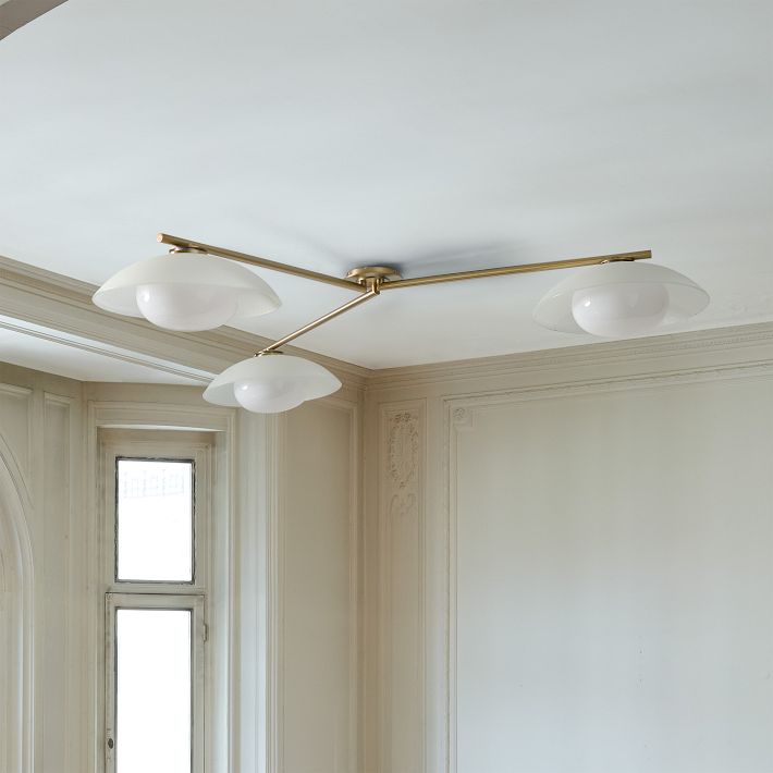 Bezel 3-Light Flush Mount (60