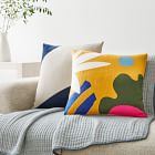 Cotton Linen &amp; Velvet Corners Pillow Cover