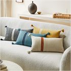 Silk Mono Stripe Pillow Cover