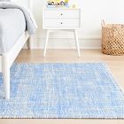 Mid-Century Heathered Basketweave Kids Rug