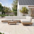 Portside Low Outdoor 3-Piece L-Shaped Sectional (112&quot;)