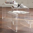 Acrylic Nesting Tables (13")
