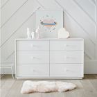Milo 6-Drawer Dresser - Simply White